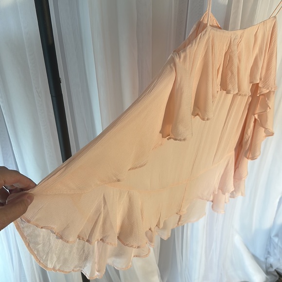 New Intimately Free People Petal Pink Ruffled Tank - Picture 4 of 6